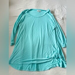 Simply Southern Turquoise Long Sleeve Women's Top
